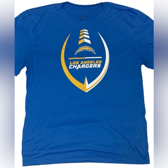 Nike Men’s NFL Dri Fit Los Angeles Charger tee size X - Picture 1 of 8